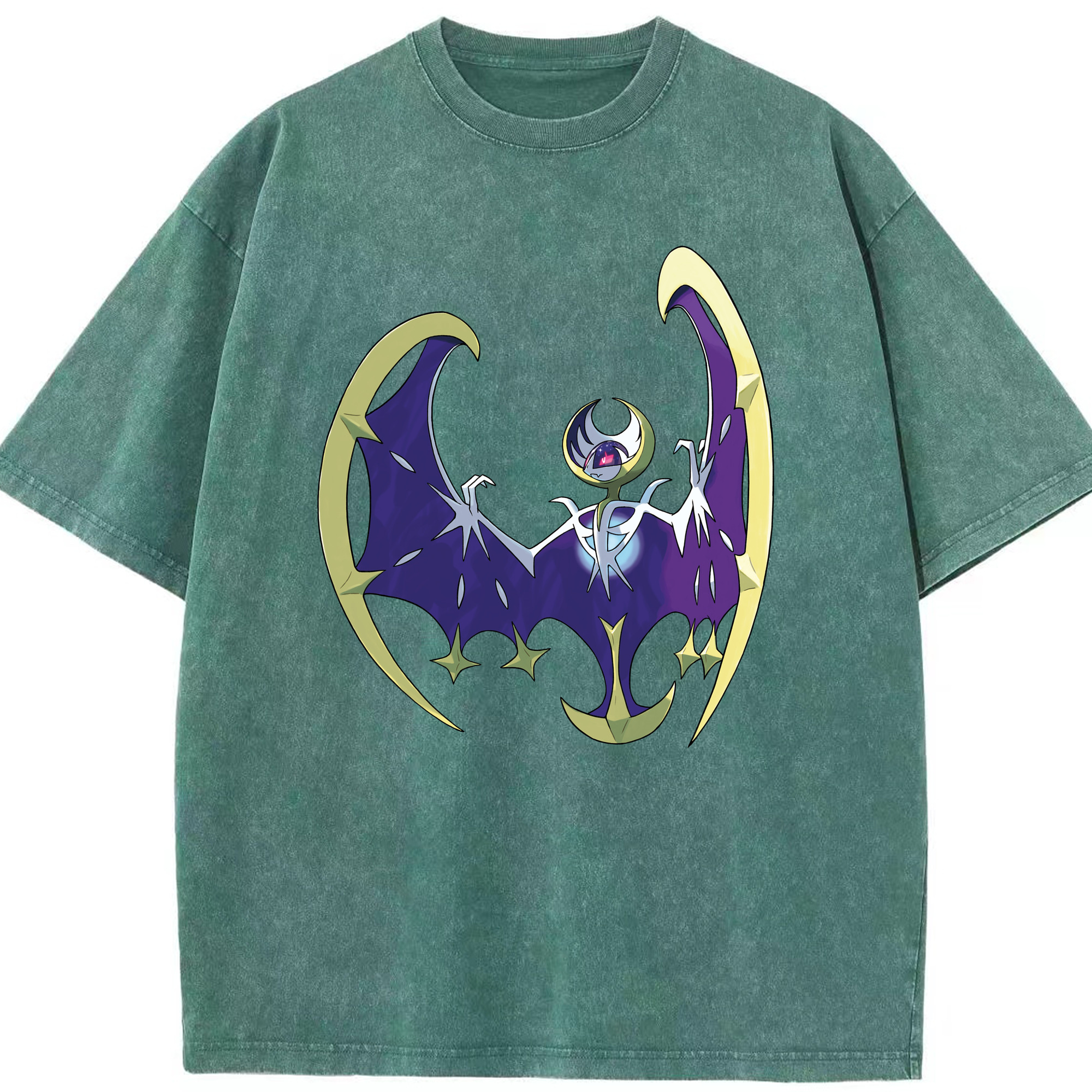 （画像用） ポケットモンスター Pokémon 綿100% ヴィンテージ風 半袖Tシャツ（フロントプリント）